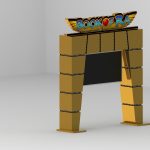 Book of Ra, white LEDS,50 inch TV, GOLDEN
